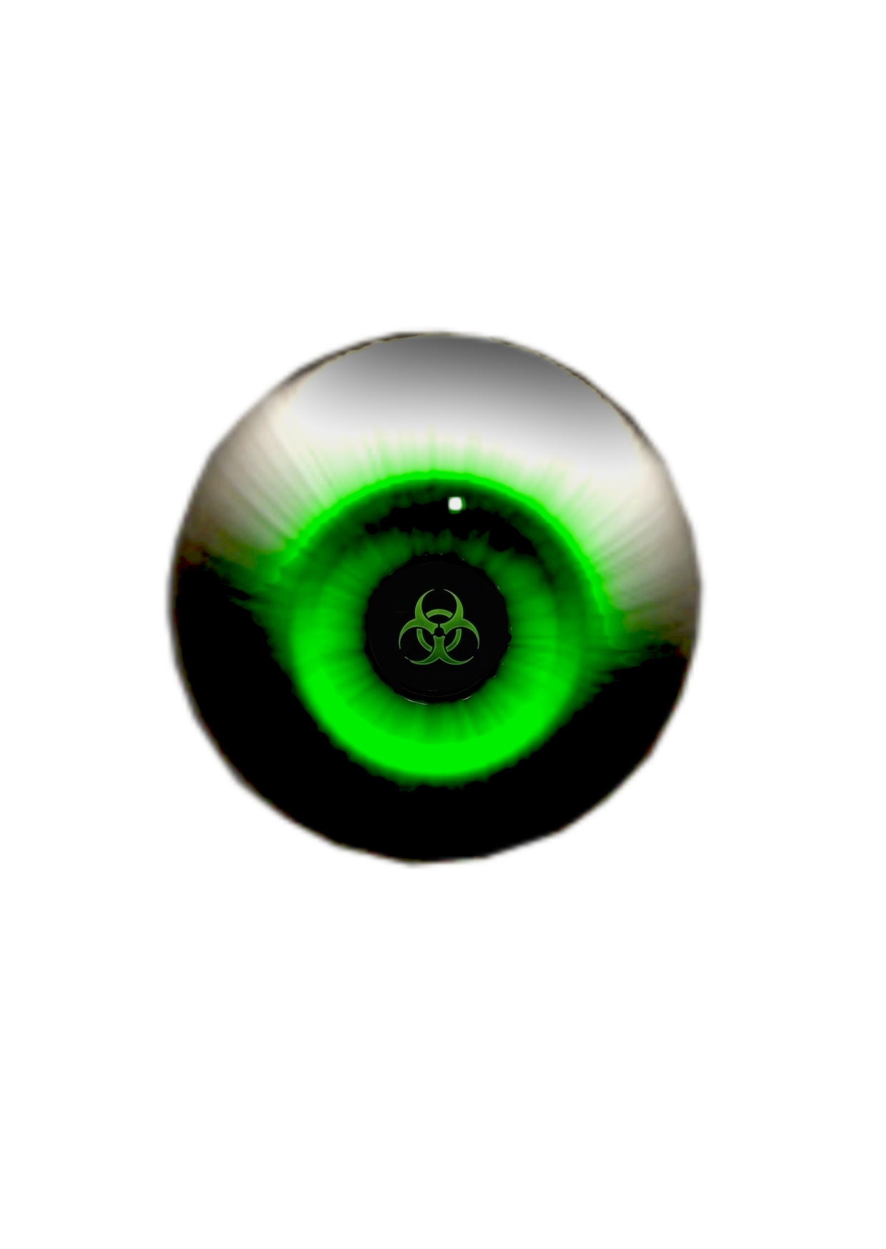 Green eye
